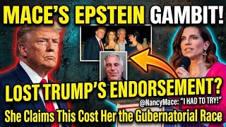 Nancy Mace Blames Trump’s Epstein Fallout for Losing Endorsement—Shocking Political twist​