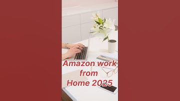 Amazon 2025 Work From Home Job with Free Laptop, Wi-Fi & Internet. Part Time Online Job for Freshers