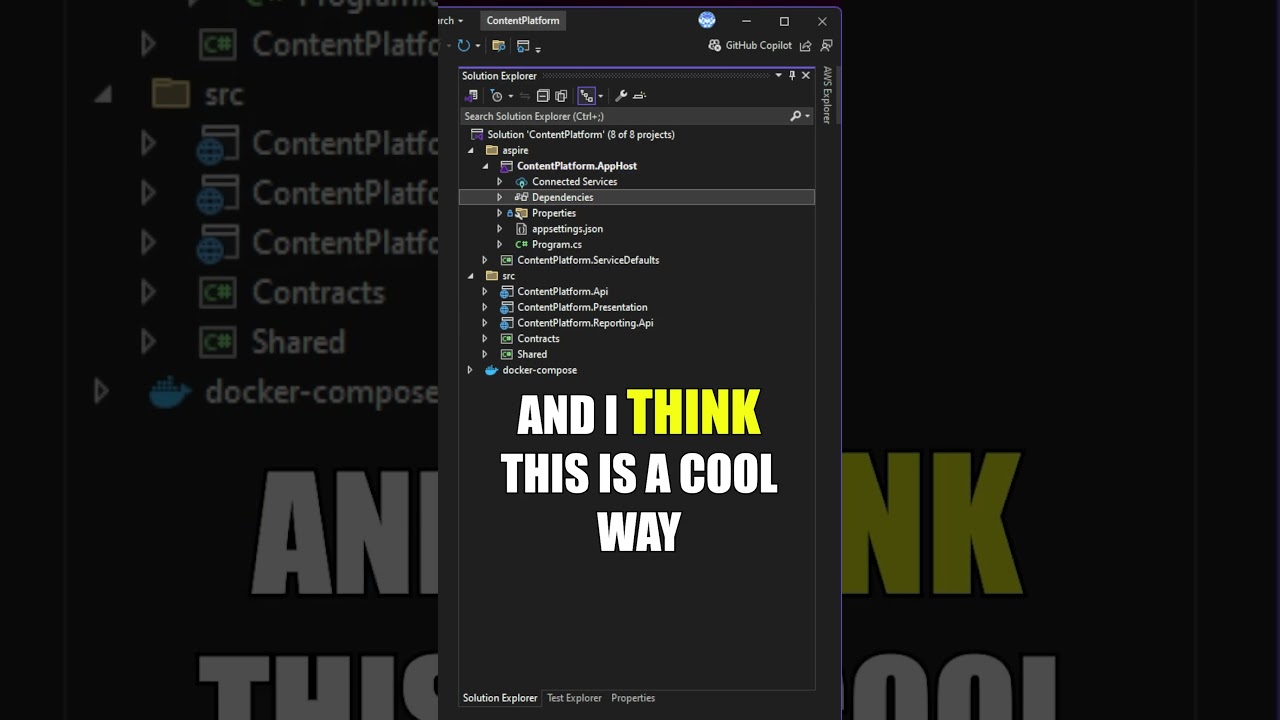 Cool Visual Studio Feature - Drag and Drop project references