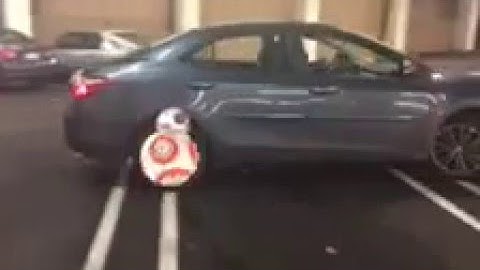 BB8 wheel cover rolling test