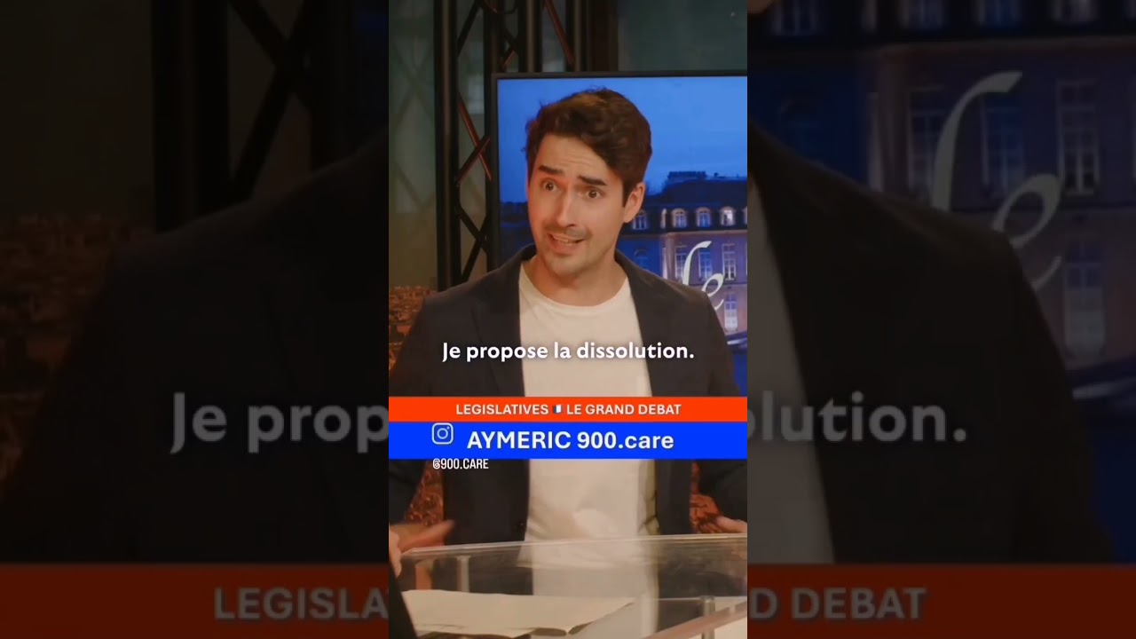 PUB 900.CARE : Le Présentateur TV du débat politique sur le gel douche