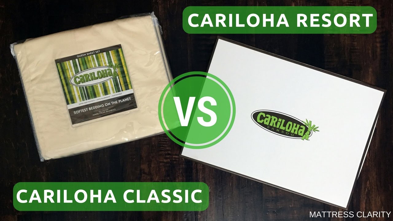 cariloha classic vs resort battle of the bamboo sheets youtube cariloha resort sheets review