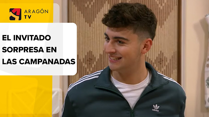 Juanjo Bona es el invitado sorpresa en las Campanadas de Aragón TV