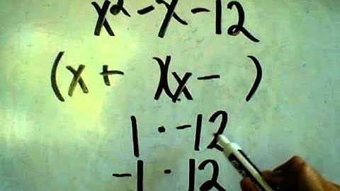 5 8 Factoring Pattern for x2+bx+c, c negative