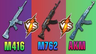 Pubg Mobile M416 Vs M762 Vs Akm - Hangisi Daha İyi? - Silah Karşılaştırması Ayrıntılı Rehber