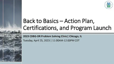 Back to Basics – Action Plan, Certifications, and Program Launch