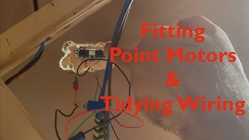 Part 2: Fixing Point motor Problems and Wiring Under the Baseboard on Chippingford Model Railway