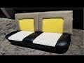 Como tapizar un asiento personalizado | Custom Bench Seat