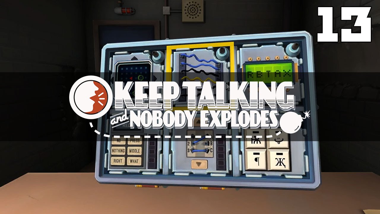 Let's Play Keep Talking and Nobody Explodes - Part 13 - YouTube
