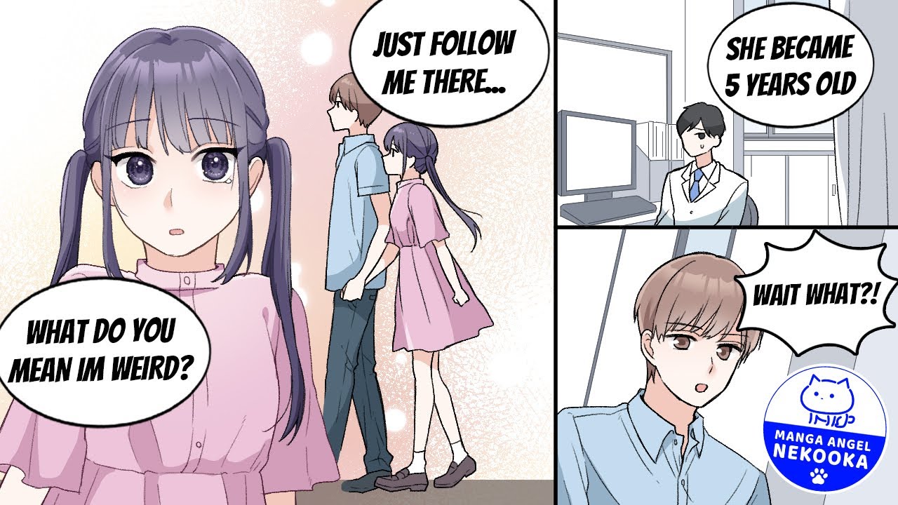 [Manga Dub] She lost her memories after head got hit and became 5 years old personality... [RomCom]