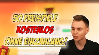 So bekommt ihr 50 Freispiele KOSTENLOS ohne Einzahlung!🎁