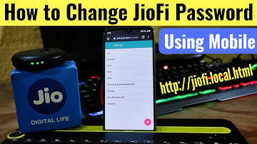 How to Change Jiofi Password in 2020 | Short Hindi Tutorial