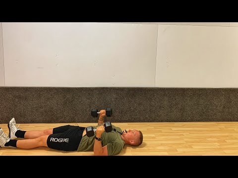 How to Dumbbell Close Grip Bench Press in 2 minutes or less