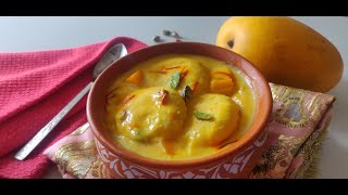 Mango Rasmalai  | अगर आपके पास है आम दूध और चीनी तो झटपट से घर पर बनाये बाजार जैसी मैंगो रसमलाई