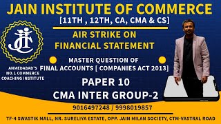 ONE SHOT Revision of Final Account of Companies [ CA-IPCC / CMA-INTER]