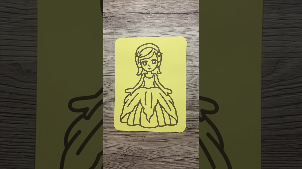 Magical Princess Sand Art ✨ | 