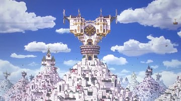 Scala ad Caelum opening scene - Kingdom Hearts 3