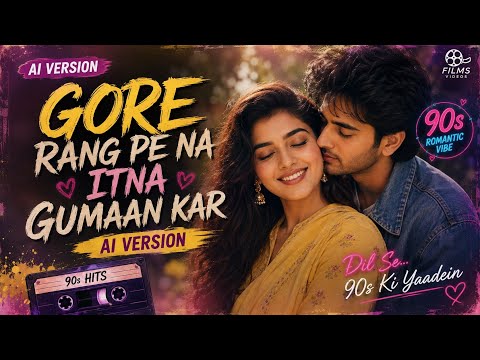 Gore Rang Pe Na Itna Gumaan Kar || New Ai Version Song || Old Song || Gora Rang To Kala Pad Jayega