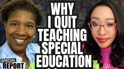 I QUIT TEACHING Special Ed: No Support, Overdiagnosis, Aggressive Parents, AWFUL Behavior & Burnout 
