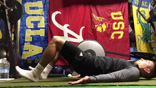 Regeneration Session 1 - Exercise 11 - Glute Bridge