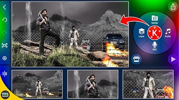 Next level 3D key animation attitude editing in kinemaster