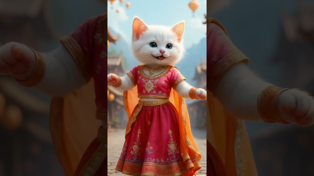 Adorable Kitten Dance Moves That Will Melt Your Heart 😻💃 | Heartwarming & Cute 🐾#aicat #catdance