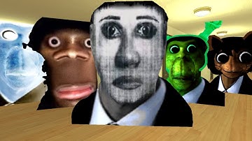 POV CRAZY NEXTBOTS AUUGHH AND FUNNY FACE OBUNGA #nextbots #gmod #rbdgaming1m