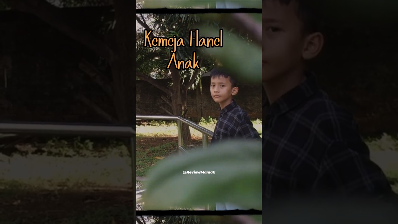 Ganteng Maksimal! Baju Flanel Anak Ini Bikin Si Kecil Auto Stylish! #FlanelAnak #bajuanak