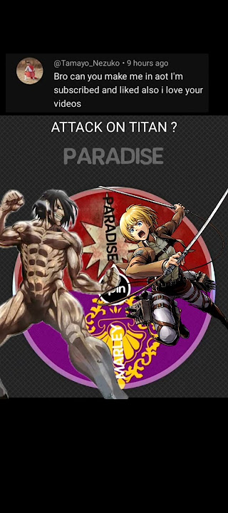 attack on titan custom character(part 17) #aot #attackontitan #anime #shorts