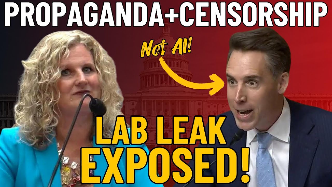 Hawley EXPOSES the Lab Leak Cover-Up!!