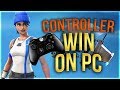 HOW TO WIN | Controller on PC Tips and Tricks (Fortnite Battle Royale)