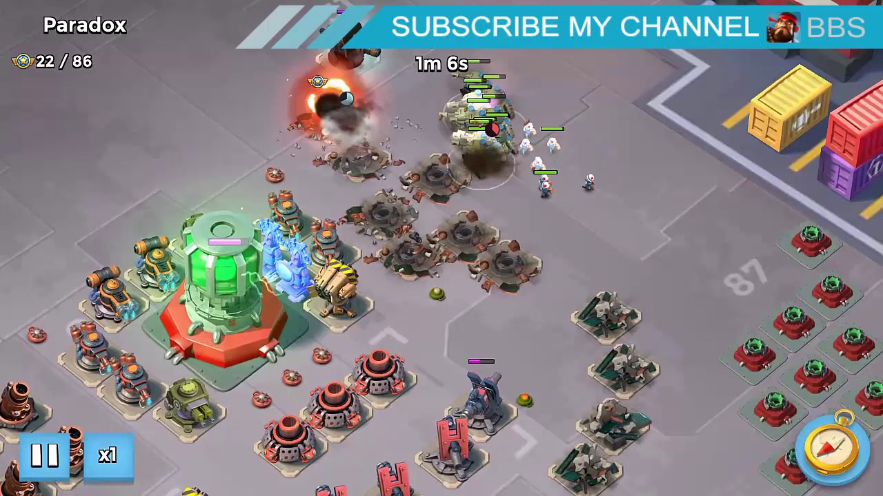 Boom Beach - Operation Tinderbox Strategy - Paradox (Solo attack TMED)