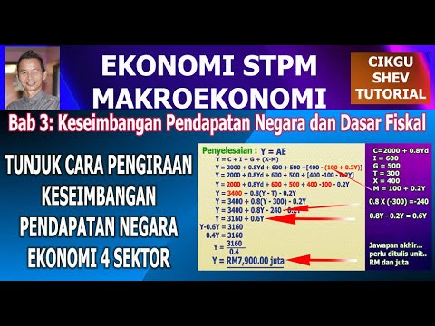 Video: Cara Mengira Perbelanjaan Sekiranya Tidak Ada Pendapatan