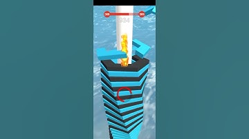 stack ball 3d (level 368)🥳💫🕹️ gameplay android ios #short #game #asmr #stackball