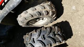 KENDA BEAR CLAW XL TIRES.. a word to the wise