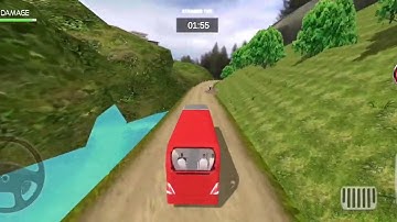 Real Uphill Bus Driving 3D - Offroad Bus Drive Simulator - Android GamePlay