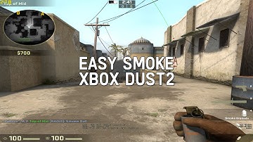 CS:GO Guide - HOW TO SMOKE XBOX EASY - Dust2