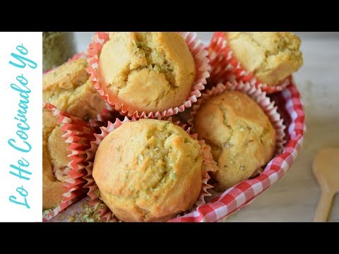 Video: Muffins Con Queso Y Jamón