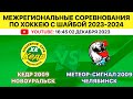 Межрегиональные соревнования по хоккею Кедр-2009 Новоуральск-Метеор-Сигнал-2009 Челябинск 02.12.2023