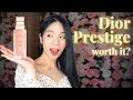 Hau chic  is dior prestige worth it micro huile de rose essence de rose and la creme