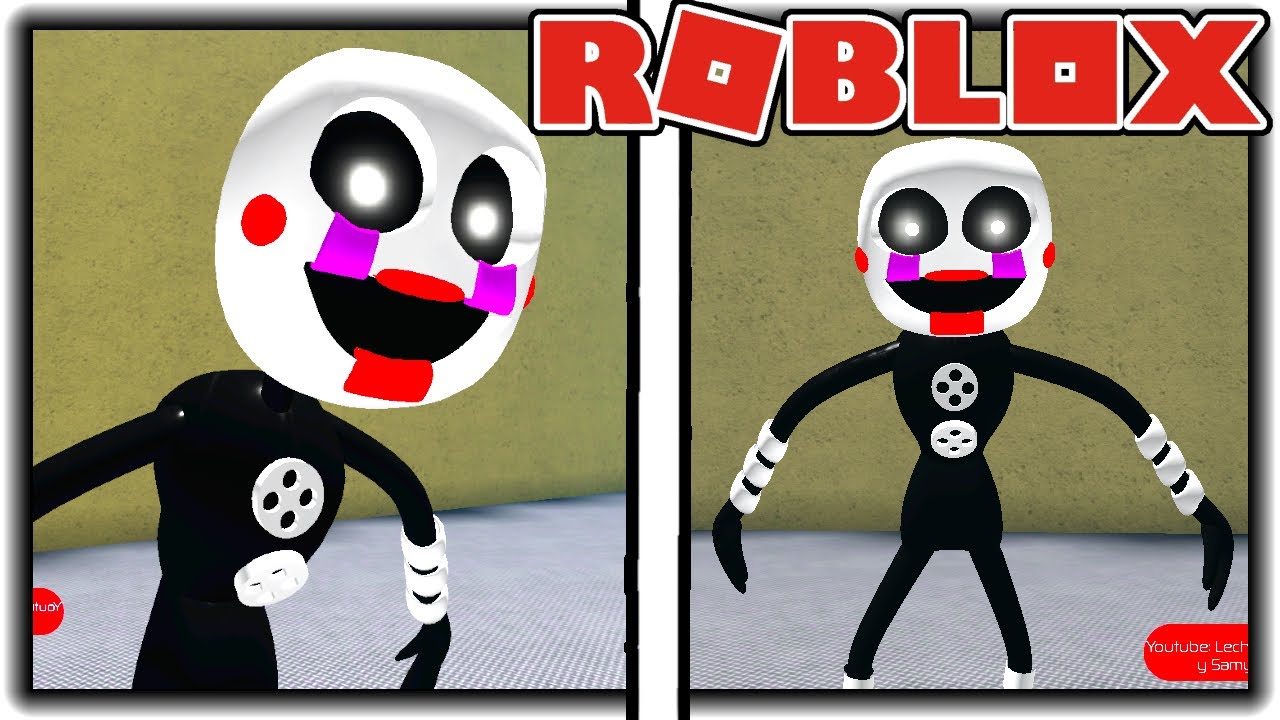 How To Get Adventure Marionette Badge Puppet Morph Skin In Piggy Vs Fnaf Skins Roleplay Roblox Youtube - boy morph 6 roblox