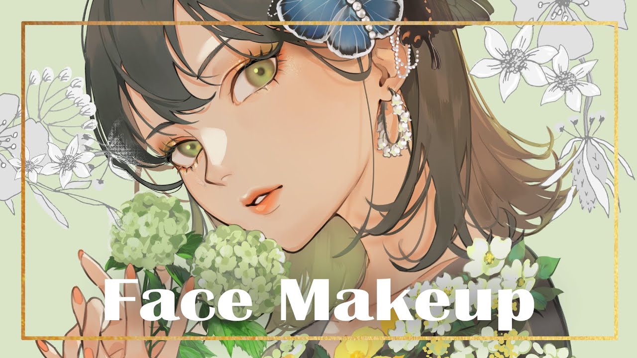 絵に化粧をする Illustration Making イラストメイキング Youtube