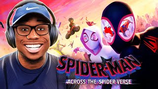 I Watched *SPIDERMAN ACROSS THE SPIDERVERSE* For The FIRST Time & I LOVED It!