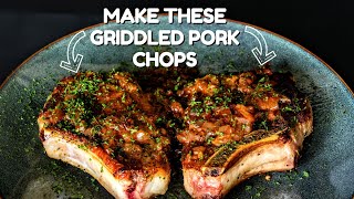 Been making this PORK CHOP RECIPE for over 35 YEARS | Pit Boss Ultimate Griddle | JUICY Pork Chops