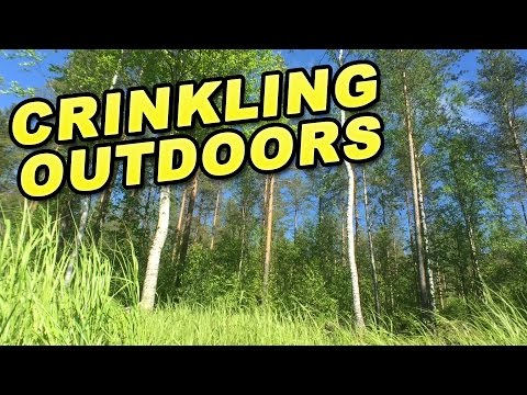 ASMR - Crinkling Outdoors