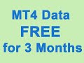 Stream free for forex and stock tick data with Metatrader 4 MQL to CSV text file for MATLAB plots