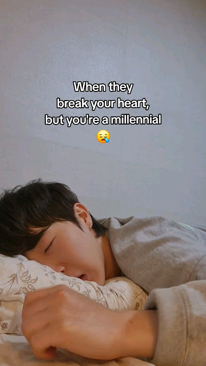 When they break your heart, but you're a millennial 😂 #fyp #single