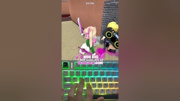 ASMR MURD ROUND🤭 #mm2 #mm2fyp #mm2roblox #murdermystery2 #roblox