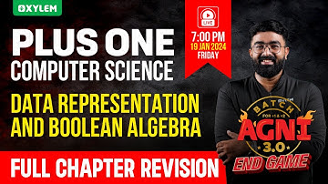 Plus One Computer Science - Data Representation and Boolean Algebra | Xylem Plus One