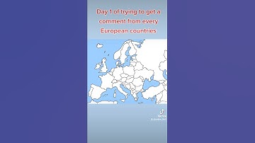 Day 1 of trying to get a comment from every European country!#trend #fyp #maps #comment #europe